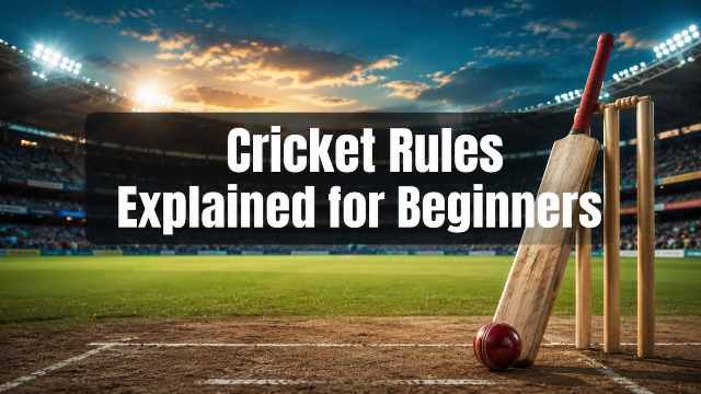 Cricket Rules Explained for Beginners